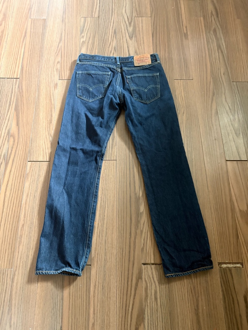 Levi's 501 Straight Leg Button Fly Jeans